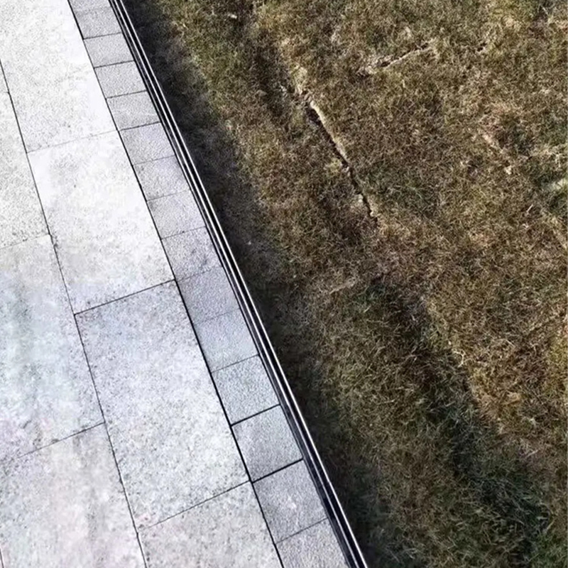 Cainéal draenála líneach frith-duillín agus caitheamh-resistant